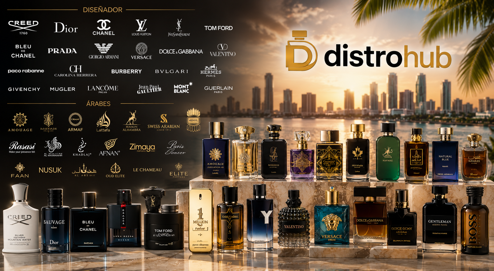 DistroHub perfumes originales Miami